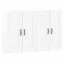 Armarios de pared 2 uds madera de ingeniería blanco brillante von vidaXL, Sideboards - Ref: Foro24-3197989, Preis: 160,28 €, ...