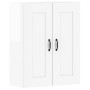 Armarios de pared 2 uds madera de ingeniería blanco brillante by vidaXL, Sideboards - Ref: Foro24-3197989, Price: 162,49 €, D...