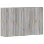 Armarios de pared 2 uds madera de ingeniería gris Sonoma by vidaXL, Sideboards - Ref: Foro24-3197879, Price: 137,86 €, Discou...
