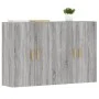 Armarios de pared 2 uds madera de ingeniería gris Sonoma by vidaXL, Sideboards - Ref: Foro24-3197879, Price: 137,86 €, Discou...