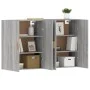 Armarios de pared 2 uds madera de ingeniería gris Sonoma by vidaXL, Sideboards - Ref: Foro24-3197879, Price: 137,86 €, Discou...