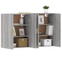 Armarios de pared 2 uds madera de ingeniería gris Sonoma by vidaXL, Sideboards - Ref: Foro24-3197879, Price: 139,63 €, Discou...