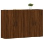 Wandschränke, 2 Stück, Eichenbraun, Holzwerkstoff von vidaXL, Sideboards - Ref: Foro24-3197888, Preis: 149,41 €, Rabatt: %