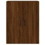 Armarios de pared 2 uds madera de ingeniería marrón roble de vidaXL, Aparadores - Ref: Foro24-3197888, Precio: 142,73 €, Desc...
