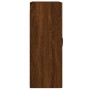 Wandschränke, 2 Stück, Eichenbraun, Holzwerkstoff von vidaXL, Sideboards - Ref: Foro24-3197888, Preis: 149,41 €, Rabatt: %