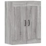 Wall cabinets 2 units engineered wood Sonoma gray by vidaXL, Sideboards - Ref: Foro24-3197991, Price: 129,12 €, Discount: %