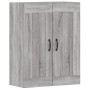 Wandschränke 2 Stk. Holzwerkstoff Sonoma grau von vidaXL, Sideboards - Ref: Foro24-3197991, Preis: 130,64 €, Rabatt: %
