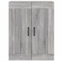Wandschränke 2 Stk. Holzwerkstoff Sonoma grau von vidaXL, Sideboards - Ref: Foro24-3197991, Preis: 130,64 €, Rabatt: %