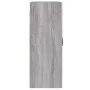 Wall cabinets 2 units engineered wood Sonoma gray by vidaXL, Sideboards - Ref: Foro24-3197991, Price: 129,12 €, Discount: %