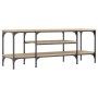 Sonoma TV-Schrank aus Holz und Eisen, 121 x 35 x 45 cm von vidaXL, TV-Möbel - Ref: Foro24-831804, Preis: 60,10 €, Rabatt: %