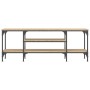 Sonoma TV-Schrank aus Holz und Eisen, 121 x 35 x 45 cm von vidaXL, TV-Möbel - Ref: Foro24-831804, Preis: 60,10 €, Rabatt: %