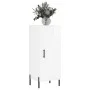 Aparador de madera contrachapada blanco brillante 34,5x34x90 cm de vidaXL, Aparadores - Ref: Foro24-828550, Precio: 68,49 €, ...
