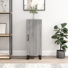 Sonoma gray engineered wood sideboard 34.5x34x90 cm by vidaXL, Sideboards - Ref: Foro24-828570, Price: 79,85 €, Discount: %
