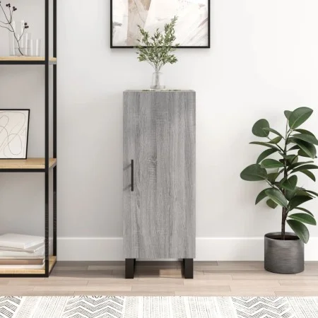 Sonoma gray engineered wood sideboard 34.5x34x90 cm by vidaXL, Sideboards - Ref: Foro24-828570, Price: 78,59 €, Discount: %