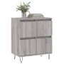 Aparador de madera contrachapada gris Sonoma 60x35x70 cm de vidaXL, Aparadores - Ref: Foro24-831218, Precio: 65,51 €, Descuen...