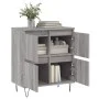 Aparador de madera contrachapada gris Sonoma 60x35x70 cm de vidaXL, Aparadores - Ref: Foro24-831218, Precio: 65,51 €, Descuen...