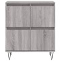 Aparador de madera contrachapada gris Sonoma 60x35x70 cm de vidaXL, Aparadores - Ref: Foro24-831218, Precio: 66,25 €, Descuen...