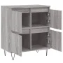 Aparador de madera contrachapada gris Sonoma 60x35x70 cm de vidaXL, Aparadores - Ref: Foro24-831218, Precio: 65,51 €, Descuen...