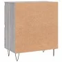 Aparador de madera contrachapada gris Sonoma 60x35x70 cm de vidaXL, Aparadores - Ref: Foro24-831218, Precio: 65,51 €, Descuen...