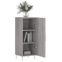 Sonoma gray engineered wood sideboard 34.5x34x90 cm by vidaXL, Sideboards - Ref: Foro24-828530, Price: 38,21 €, Discount: %