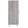 Sonoma gray engineered wood sideboard 34.5x34x90 cm by vidaXL, Sideboards - Ref: Foro24-828530, Price: 38,21 €, Discount: %