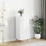 Aparador de madera contrachapada blanco brillante 34,5x34x90 cm de vidaXL, Aparadores - Ref: Foro24-830422, Precio: 61,61 €, ...