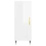 Sideboard aus glänzendem weißem Sperrholz 34,5x34x90 cm von vidaXL, Sideboards - Ref: Foro24-830422, Preis: 61,61 €, Rabatt: %