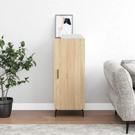 Sideboard aus Sonoma-Eichensperrholz, 34,5 x 34 x 90 cm von vidaXL, Sideboards - Ref: Foro24-828559, Preis: 71,43 €, Rabatt: %