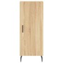 Aparador madera contrachapada color roble Sonoma 34,5x34x90 cm de vidaXL, Aparadores - Ref: Foro24-828559, Precio: 72,39 €, D...