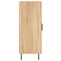 Aparador madera contrachapada color roble Sonoma 34,5x34x90 cm de vidaXL, Aparadores - Ref: Foro24-828559, Precio: 72,39 €, D...