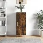 Engineered wood smoked oak sideboard 34.5x34x90 cm by vidaXL, Sideboards - Ref: Foro24-828529, Price: 41,61 €, Discount: %