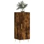 Engineered wood smoked oak sideboard 34.5x34x90 cm by vidaXL, Sideboards - Ref: Foro24-828529, Price: 41,61 €, Discount: %