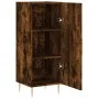 Engineered wood smoked oak sideboard 34.5x34x90 cm by vidaXL, Sideboards - Ref: Foro24-828529, Price: 41,61 €, Discount: %