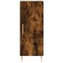 Engineered wood smoked oak sideboard 34.5x34x90 cm by vidaXL, Sideboards - Ref: Foro24-828529, Price: 41,61 €, Discount: %