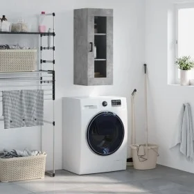 Concrete gray wall cabinet 34.5x34x90 cm by vidaXL, Sideboards - Ref: Foro24-828912, Price: 42,08 €, Discount: %