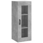 Concrete gray wall cabinet 34.5x34x90 cm by vidaXL, Sideboards - Ref: Foro24-828912, Price: 42,50 €, Discount: %