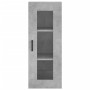 Concrete gray wall cabinet 34.5x34x90 cm by vidaXL, Sideboards - Ref: Foro24-828912, Price: 42,50 €, Discount: %