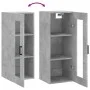Concrete gray wall cabinet 34.5x34x90 cm by vidaXL, Sideboards - Ref: Foro24-828912, Price: 42,08 €, Discount: %