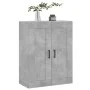 Concrete gray engineered wood wall cabinet 69.5x34x90 cm by vidaXL, Sideboards - Ref: Foro24-830392, Price: 67,12 €, Discount: %