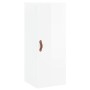 Glänzend weißer Wandschrank 34,5x34x90 cm von vidaXL, Sideboards - Ref: Foro24-828830, Preis: 49,84 €, Rabatt: %