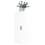 Glossy white wall cabinet 34.5x34x90 cm by vidaXL, Sideboards - Ref: Foro24-828830, Price: 49,22 €, Discount: %
