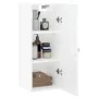 Glänzend weißer Wandschrank 34,5x34x90 cm von vidaXL, Sideboards - Ref: Foro24-828830, Preis: 48,85 €, Rabatt: %
