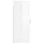 Glänzend weißer Wandschrank 34,5x34x90 cm von vidaXL, Sideboards - Ref: Foro24-828830, Preis: 49,84 €, Rabatt: %