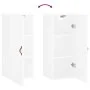 Glänzend weißer Wandschrank 34,5x34x90 cm von vidaXL, Sideboards - Ref: Foro24-828830, Preis: 48,85 €, Rabatt: %