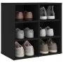 Schwarzer Schuhschrank 52,5x30x50 cm von vidaXL, Schließfächer und Lagerschränke - Ref: Foro24-808686, Preis: 50,37 €, Rabatt: %