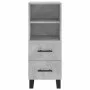 Aparador de madera contrachapada gris hormigón 34,5x34x90 cm de vidaXL, Aparadores - Ref: Foro24-828696, Precio: 56,12 €, Des...