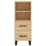 Sideboard aus Sonoma-Eichensperrholz, 34,5 x 34 x 90 cm von vidaXL, Sideboards - Ref: Foro24-828695, Preis: 56,79 €, Rabatt: %