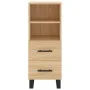 Sideboard aus Sonoma-Eichensperrholz, 34,5 x 34 x 90 cm von vidaXL, Sideboards - Ref: Foro24-828695, Preis: 56,25 €, Rabatt: %