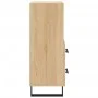 Sideboard aus Sonoma-Eichensperrholz, 34,5 x 34 x 90 cm von vidaXL, Sideboards - Ref: Foro24-828695, Preis: 56,25 €, Rabatt: %