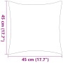 Cojines para exterior a rayas 45x45 cm azul marino 2 unidades